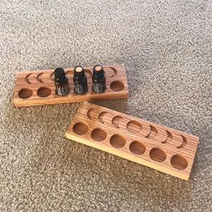 Essential Oil holders (2) - wooden